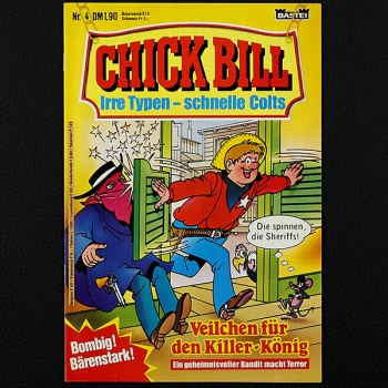Chick Bill Nr. 4 Bastei Comic
