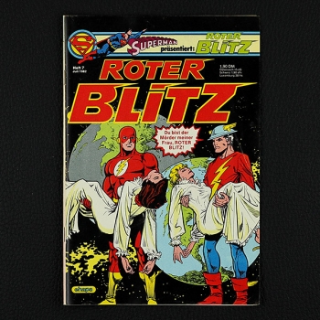 Roter Blitz Nr. 7 / 1982 Comic Ehapa