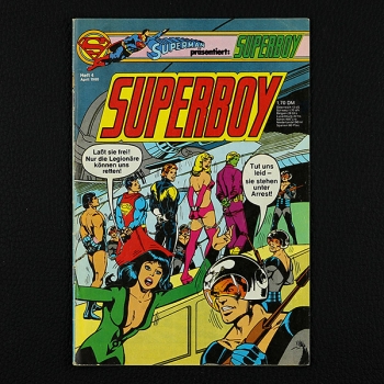 Superboy Nr. 4  / 1980 Comic Ehapa