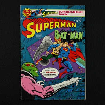 Superman Comic Nr. 10  / 1979 Comic Ehapa