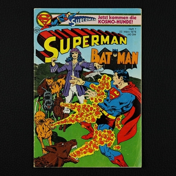 Superman Comic Nr. 7  / 1978 Comic Ehapa