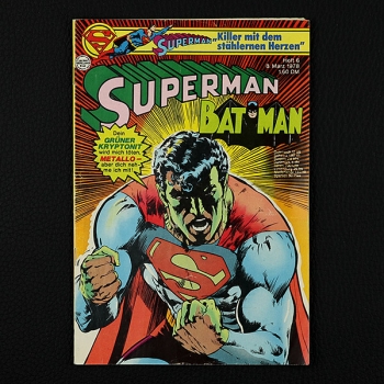 Superman Comic Nr. 6  / 1978 Comic Ehapa