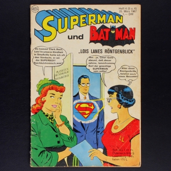 Superman Comic Nr. 4 1967 Comic Ehapa