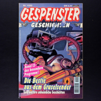Gespenster Geschichten Nr. 1092 Comic Bastei