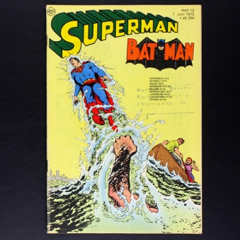 Superman Comic Nr. 12 1975 Comic Ehapa