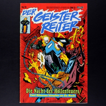 Der Geister Reiter Nr. 15 Bastei Comic