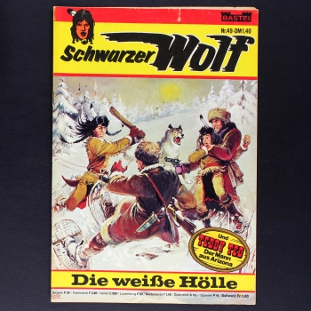 Schwarzer Wolf Nr. 49 Bastei Comic