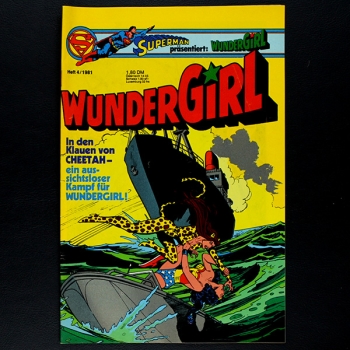 Wundergirl Nr. 4 1981 Comic Ehapa