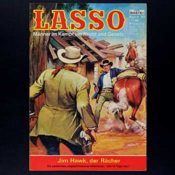 Lasso Nr. 92 Bastei Comic