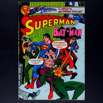 Superman Comic Nr. 23 1980 Comic Ehapa