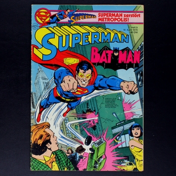 Superman Comic Nr. 9 1979 Comic Ehapa