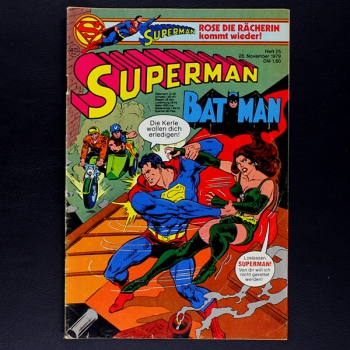 Superman Comic Nr. 25 1979 Comic Ehapa