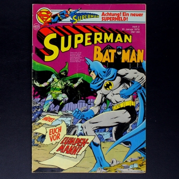 Superman Comic Nr. 2 1979 Comic Ehapa