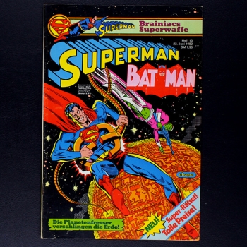 Superman Comic Nr. 13 1982 Comic Ehapa