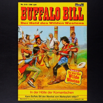 Buffalo Bill Nr. 519 Bastei Comic