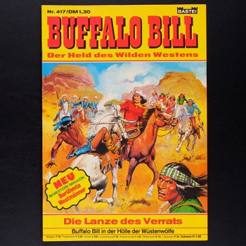Buffalo Bill Nr. 417 Bastei Comic
