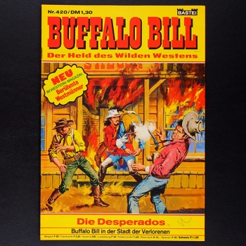 Buffalo Bill Nr. 420 Bastei Comic