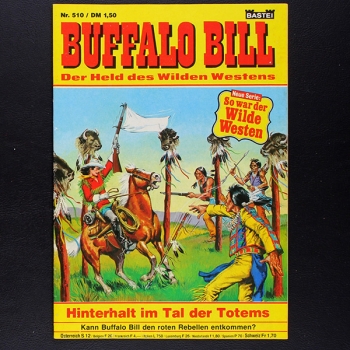Buffalo Bill Nr. 510 Bastei Comic