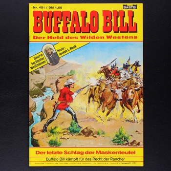 Buffalo Bill Nr. 451 Bastei Comic