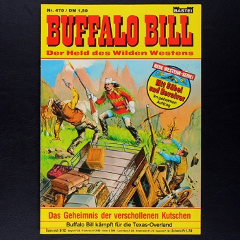 Buffalo Bill Nr. 470 Bastei Comic
