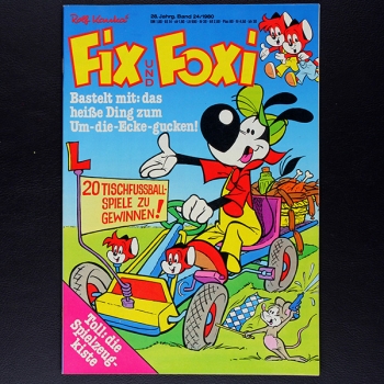 Fix & Foxi 24 Jg. 28 Comic Pabel