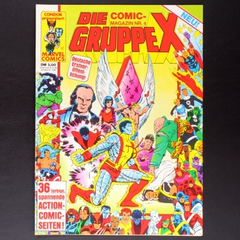 Die Gruppe X Comic-Magazin Nr. 4 Condor Comic