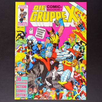 Die Gruppe X Comic-Magazin Nr. 3 Condor Comic