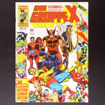 Die Gruppe X Comic-Magazin Nr. 2 Condor Comic