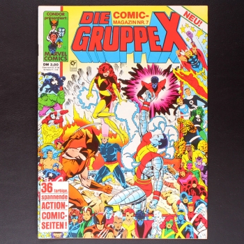 Die Gruppe X Comic-Magazin Nr. 7 Condor Comic
