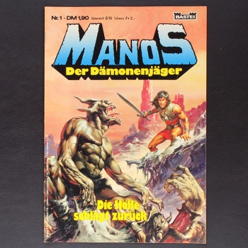 Manos Nr. 1 Bastei Comic