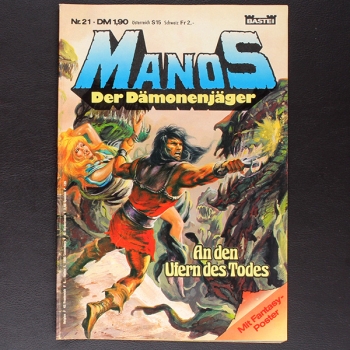 Manos Nr. 21 Bastei Comic