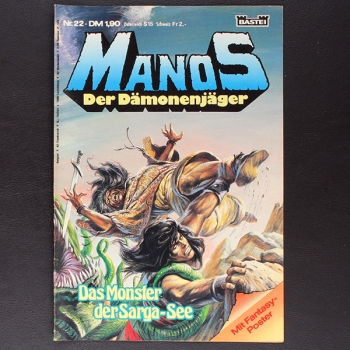 Manos Nr.22 Bastei Comic