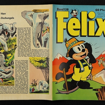 Felix Nr. 138 mit Bessy Bastei Comic