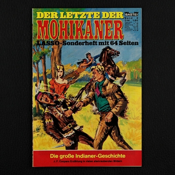 Lasso-Sonderheft Der letzte der Mohikaner Nr. 5 Bastei Comic