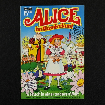 Alice im Wunderland Bastei Comic – Serie komplett
