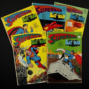 Superman Konvolut 5 Comics Ehapa Comic