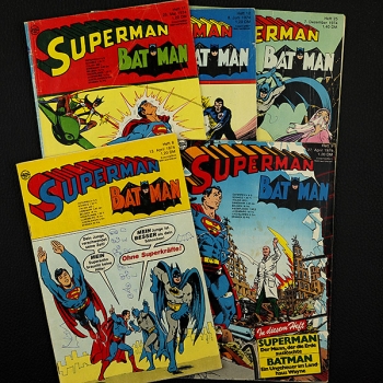 Superman Konvolut 5 Comics Ehapa Comic
