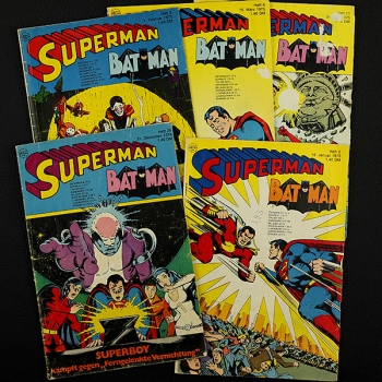 Superman Konvolut 5 Comics Ehapa Comic