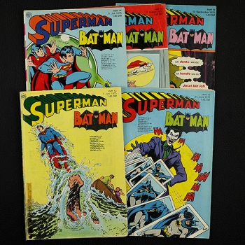 Superman Konvolut 5 Comics Ehapa Comic