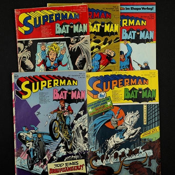 Superman Konvolut 5 Comics Ehapa Comic