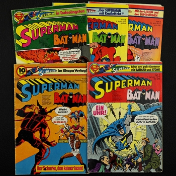 Superman Konvolut 5 Comics Ehapa Comic