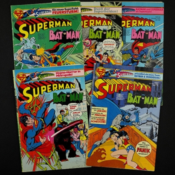 Superman Konvolut 5 Comics Ehapa Comic