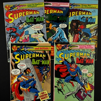 Superman Konvolut 5 Comics Ehapa Comic