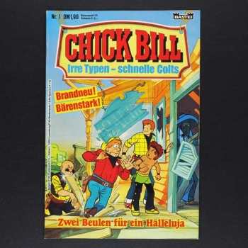 Chick Bill Nr. 1 Bastei Comic