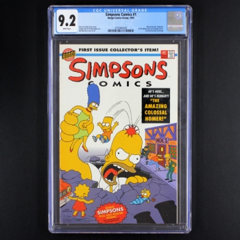 Simpsons 1 Bongo Comic