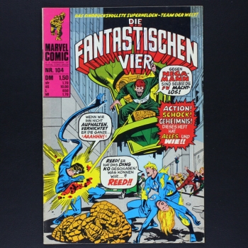 Die Fantastischen Vier Nr. 104 Williams Comic