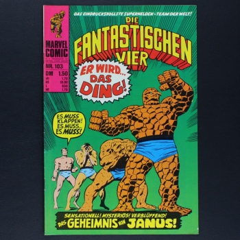 Die Fantastischen Vier Nr. 103 Williams Comic