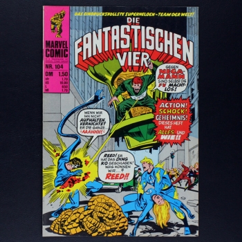 Die Fantastischen Vier Nr. 104 Williams Comic