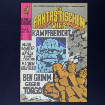 Die Fantastischen Vier Nr. 88 Williams Comic