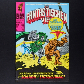 Die Fantastischen Vier Nr. 113 Williams Comic